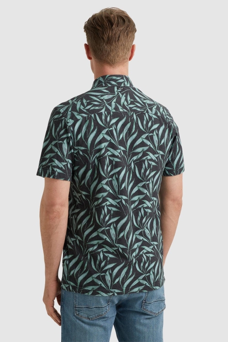 Vanguard short sleeve shirt print on pique